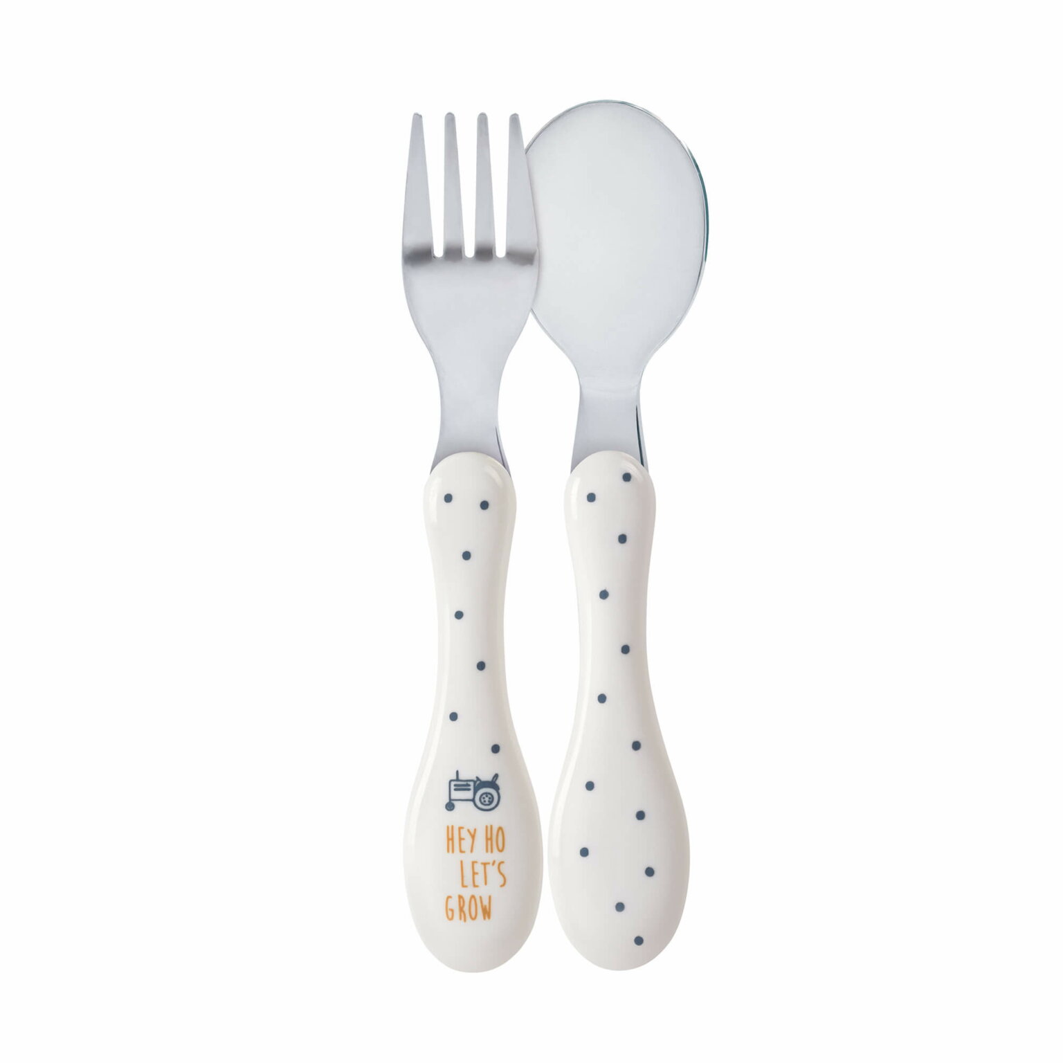 Kinderbesteck Set – Cutlery, Garden Explorer Traktor von Lässig