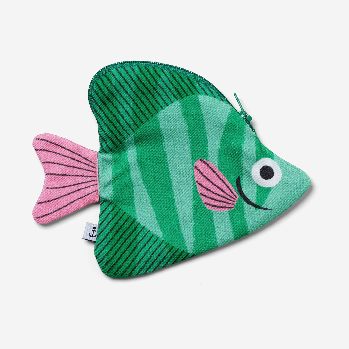 Moonyfish (grün) Geldbörse oder Schlüsselanhänger von Don Fisher