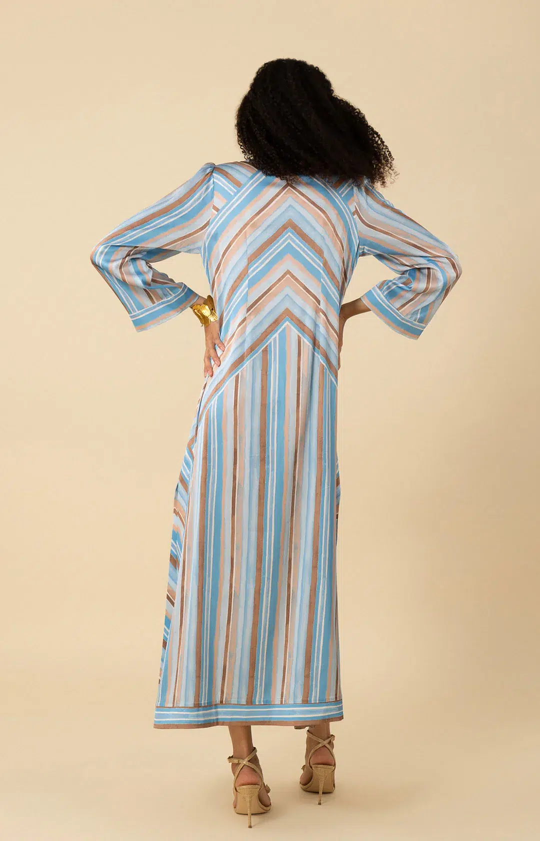 Hale Bob Maxikleid “Blau Mix” – Bild 4