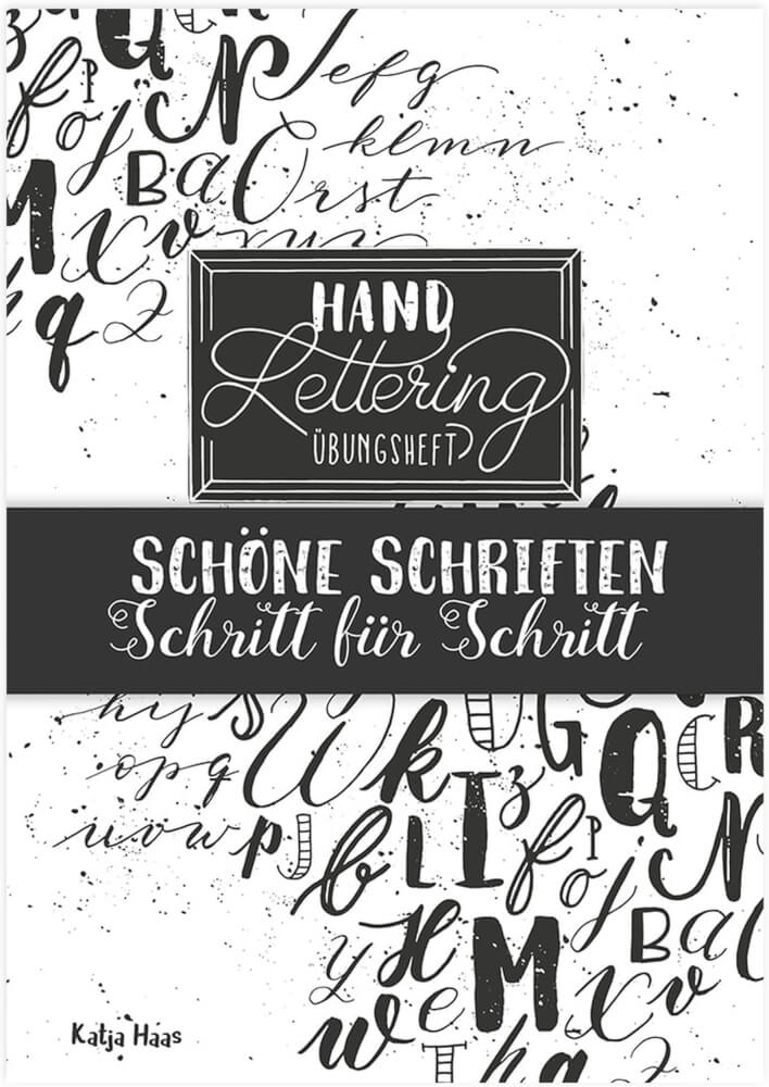 Handlettering Übungsheft Buch vom Helmut Lingen Verlag