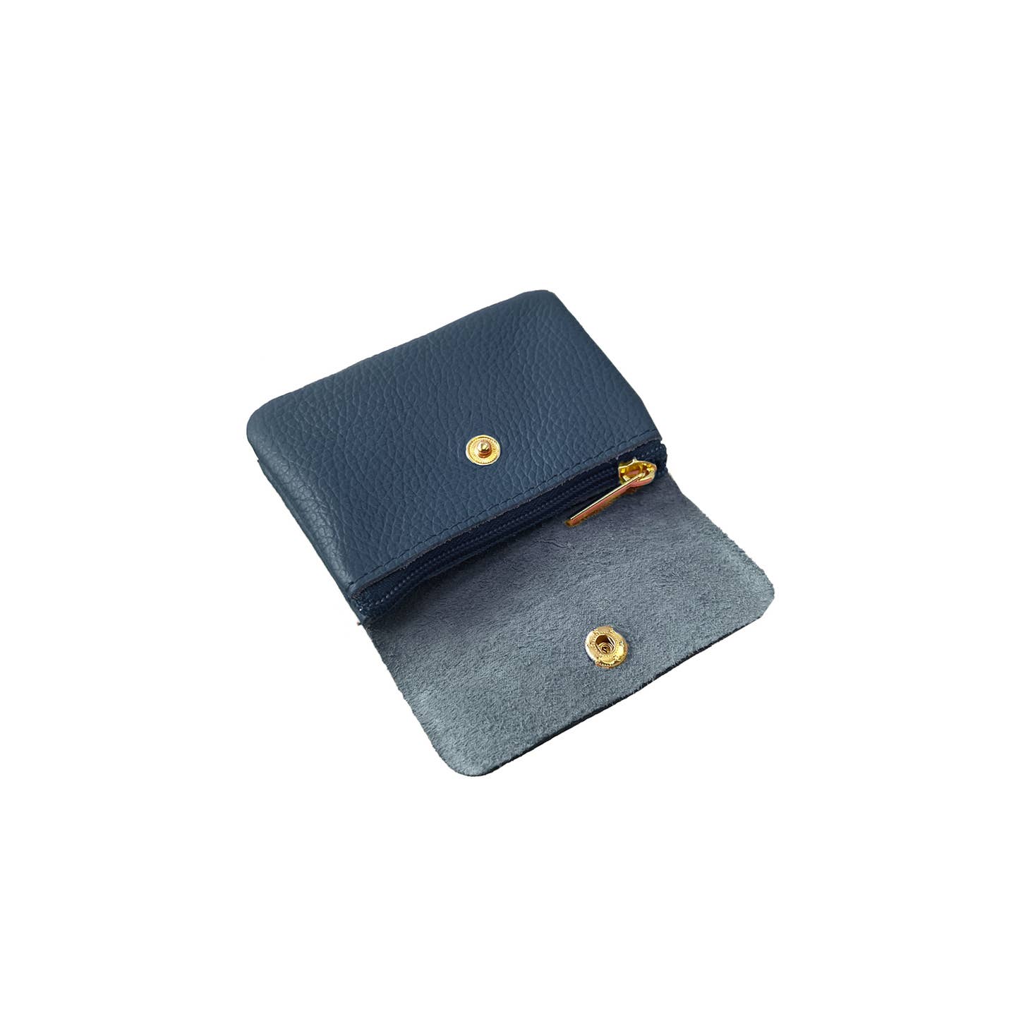 Kleine Lederwaren LUCE GRAINE marine von Cherry Paris – Bild 3