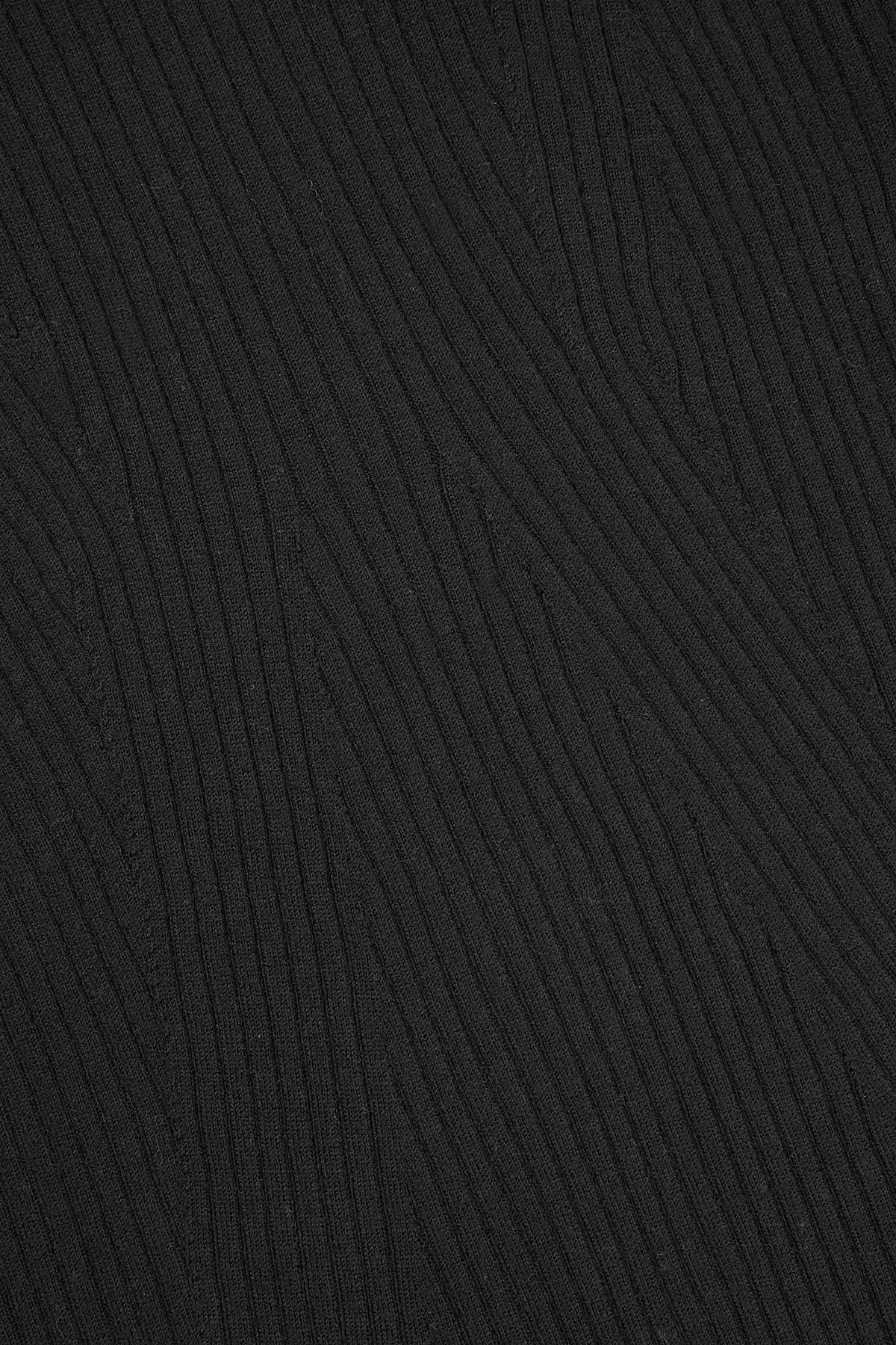 Bloom Pullover Rundhals “Ripp Schwarz” – Bild 3