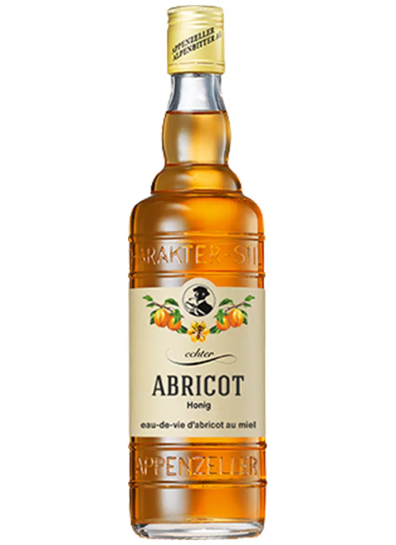 Appenzeller Alpenbitter Abricot Honig 35% – 50 cl