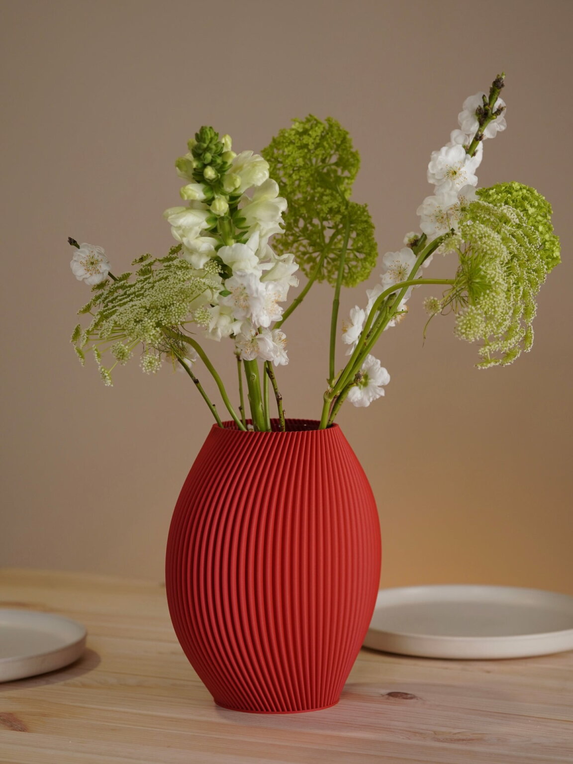 Riina Vase No.2 | Blaugrau von Blomskol – Bild 2