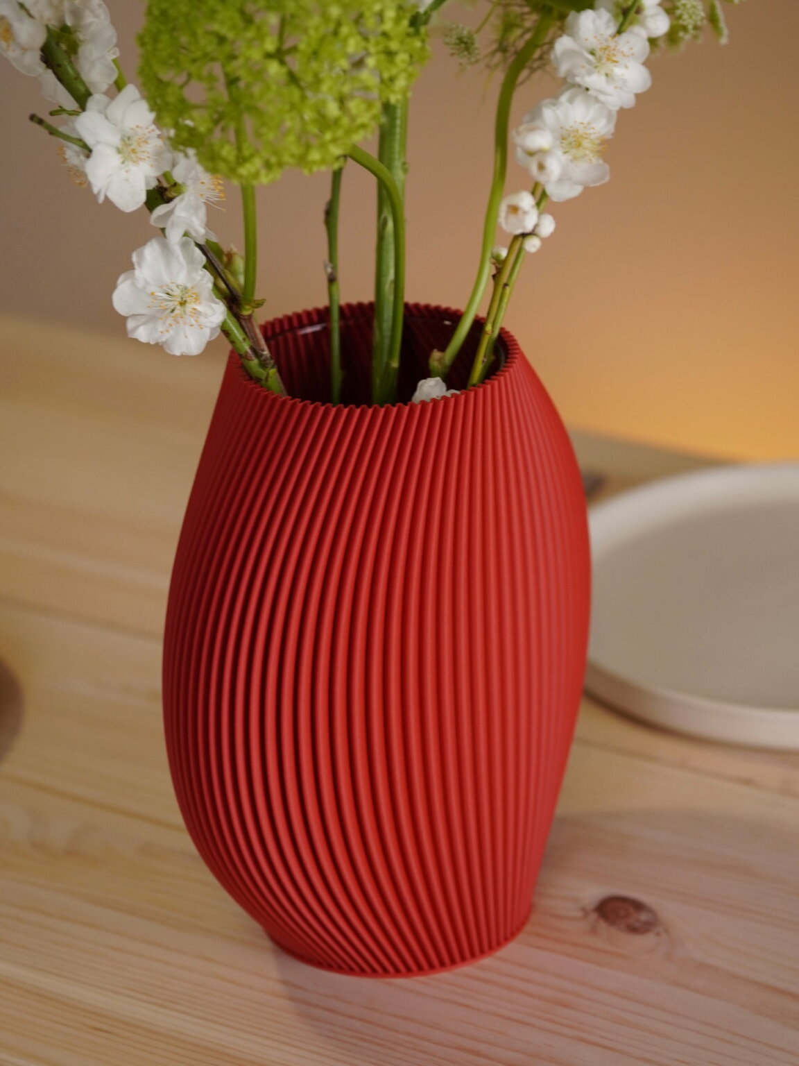 Riina Vase No.2 | Blaugrau von Blomskol – Bild 5