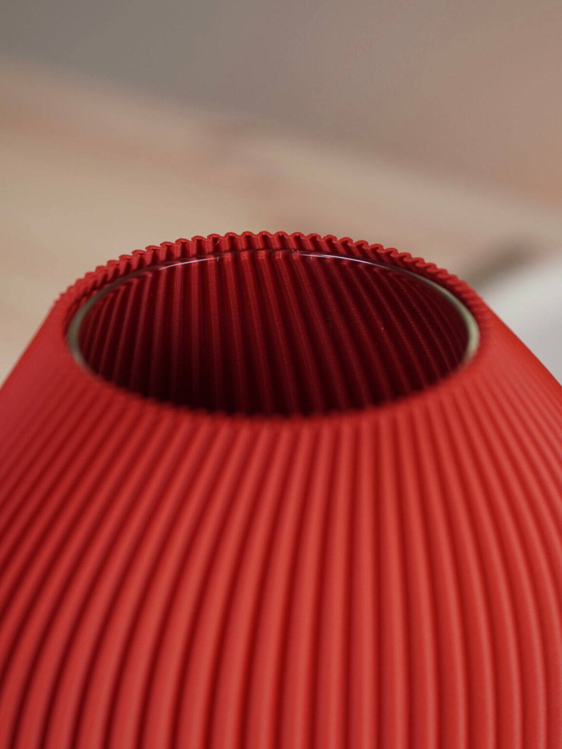 Riina Vase No.2 | Blaugrau von Blomskol – Bild 4