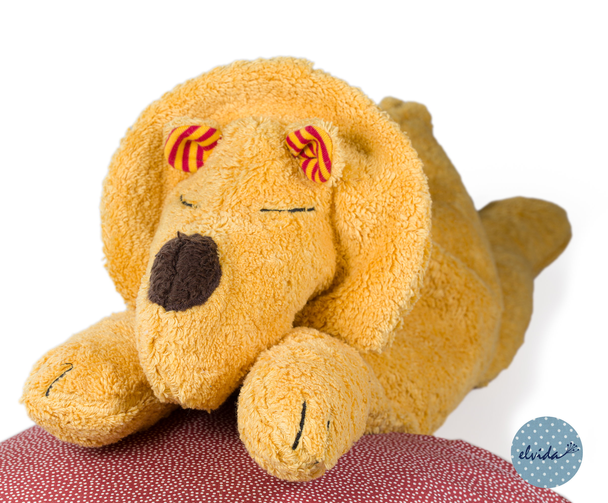 Kuschelkissen Löwe safran von Pat&Patty – Bild 3