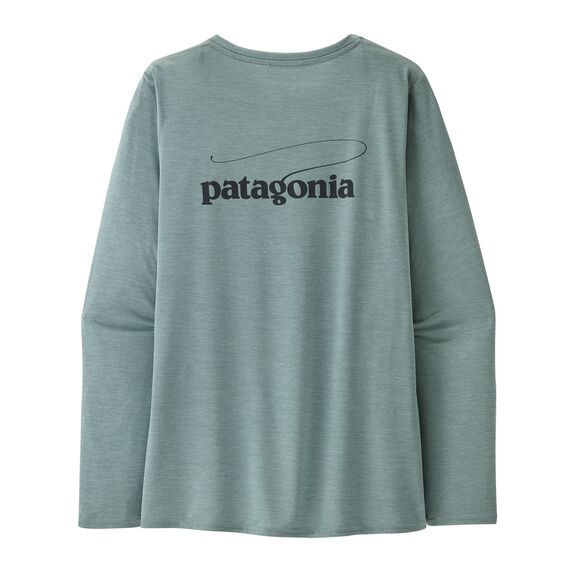 Patagonia Women’s Long-Sleeved Capilene® Cool Daily Graphic Shirt Waters – Longsleeve Damen