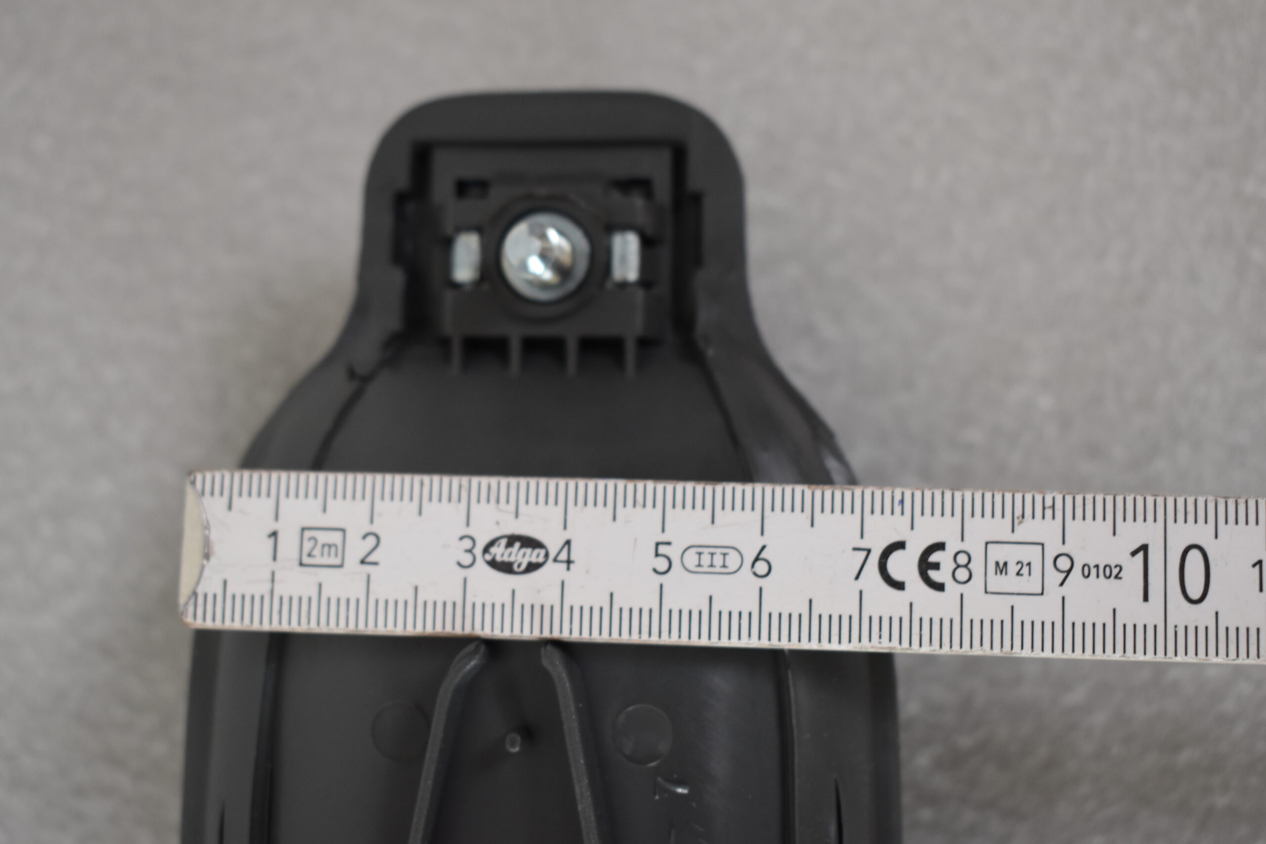 Außengriff für Aufbautür mit Schlüssel; grau – Bild 6