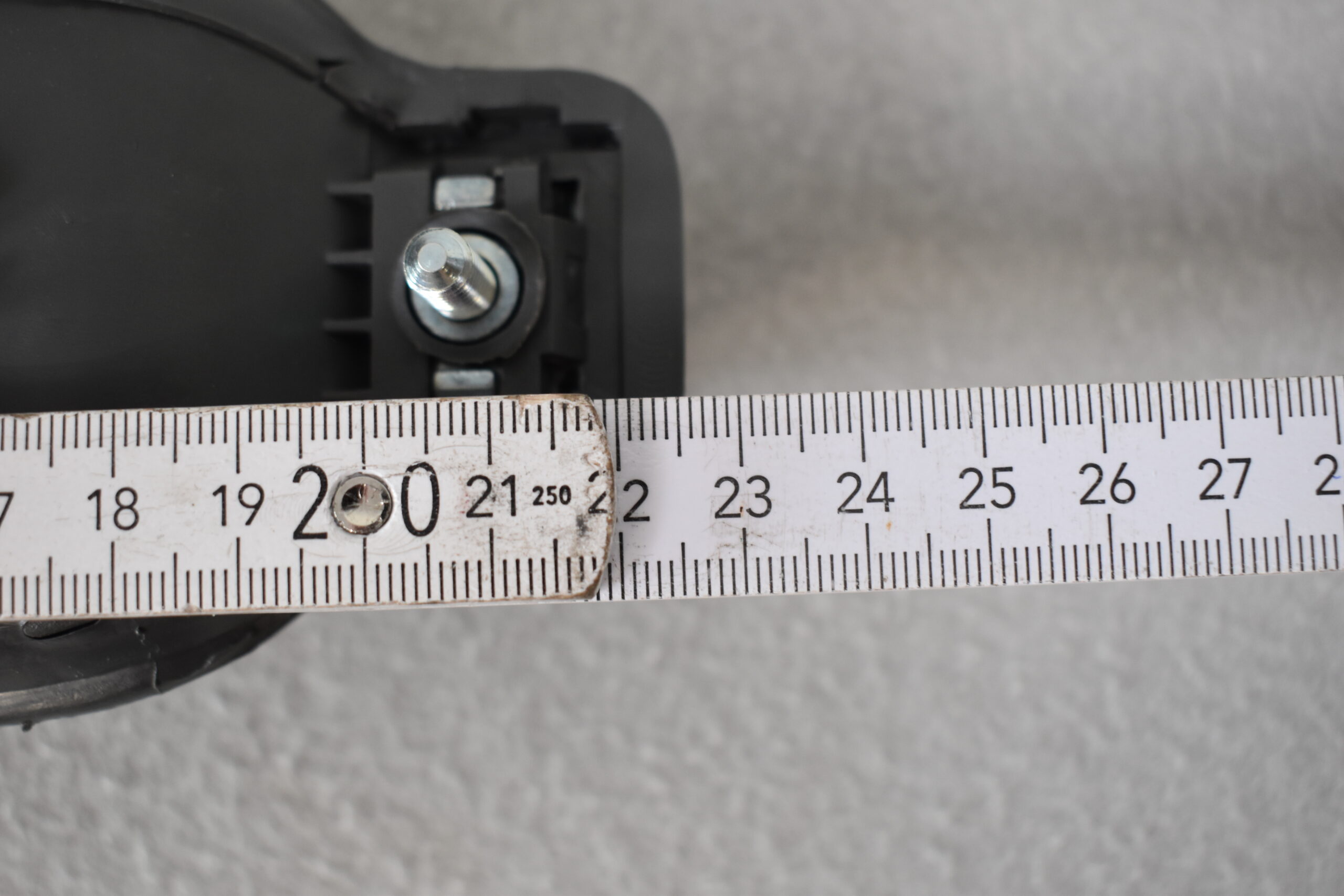 Außengriff für Aufbautür mit Schlüssel; grau – Bild 8