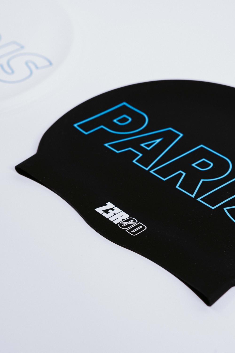 Z3R0D Swim Cap Paris 2024 – Black