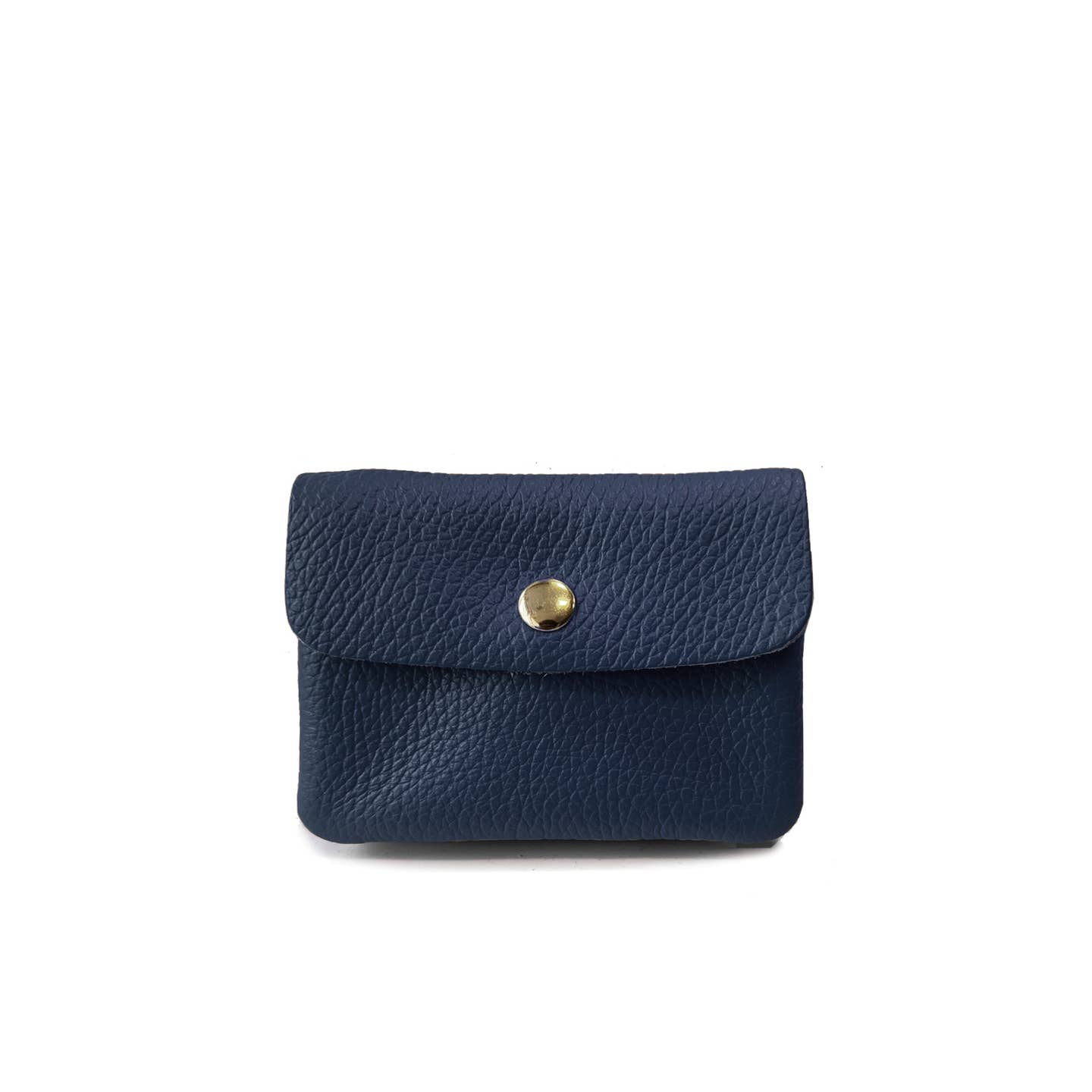 Kleine Lederwaren LUCE GRAINE marine von Cherry Paris