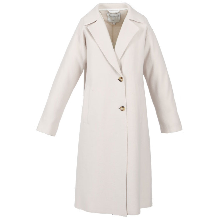 Oakwood Mantel Wolle “Ecru”