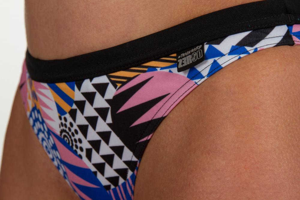 Z3R0D Two Piece Bikini Hose – Patchwork – Bild 7