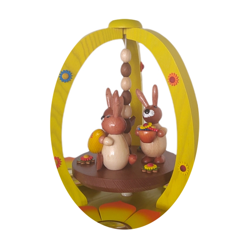 Motiv 2 Osterpyramide 3 Hasen, bunt – Bild 6