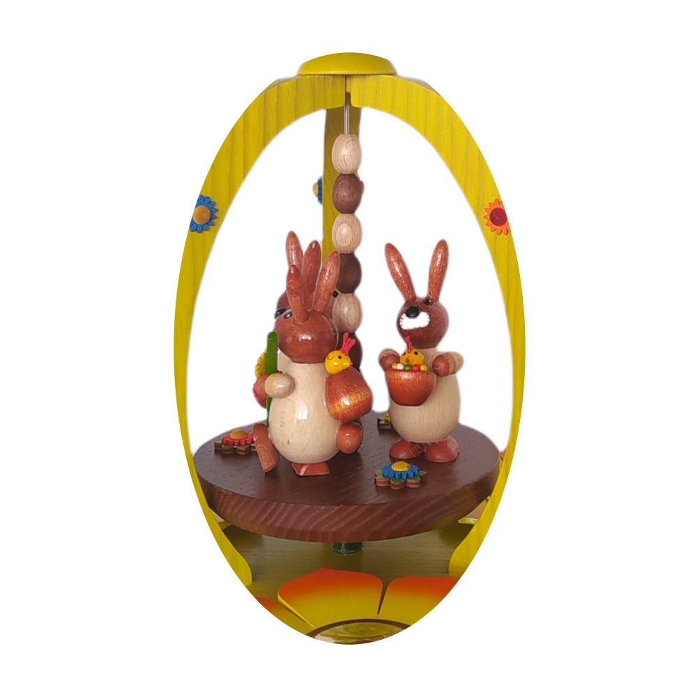 Motiv 2 Osterpyramide 3 Hasen, bunt – Bild 7