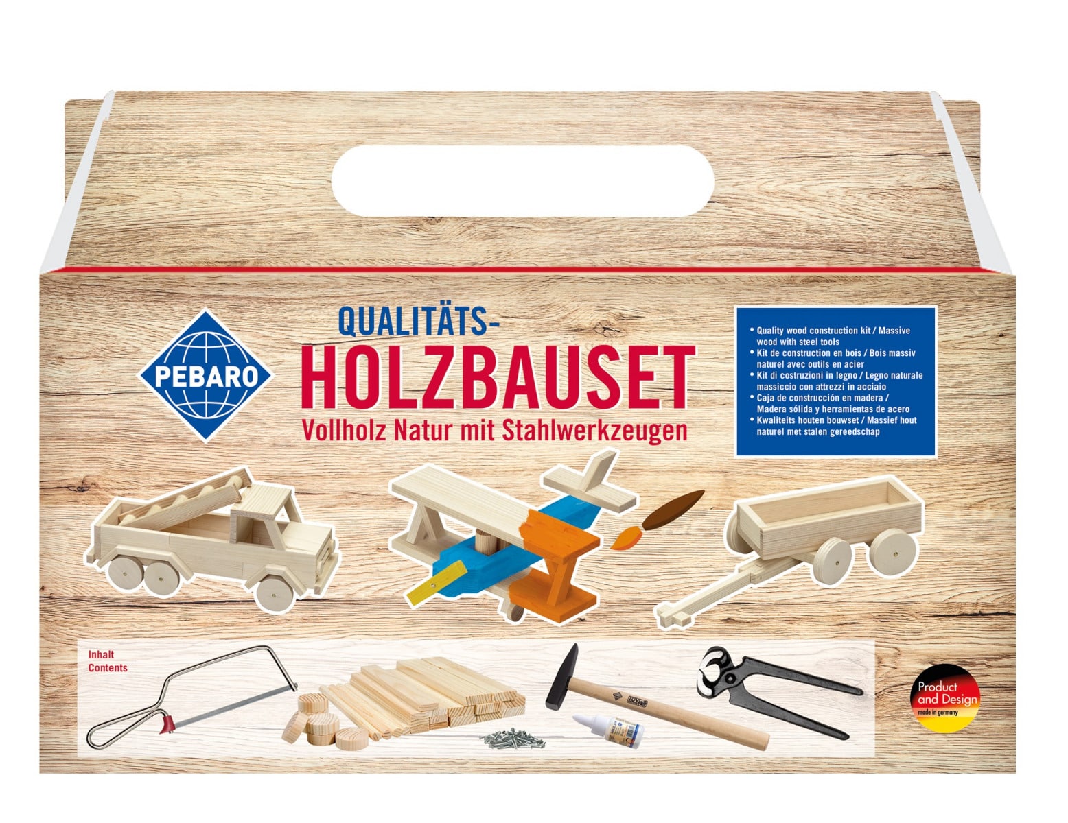 Holzbauset für kreative Baumeister*innen