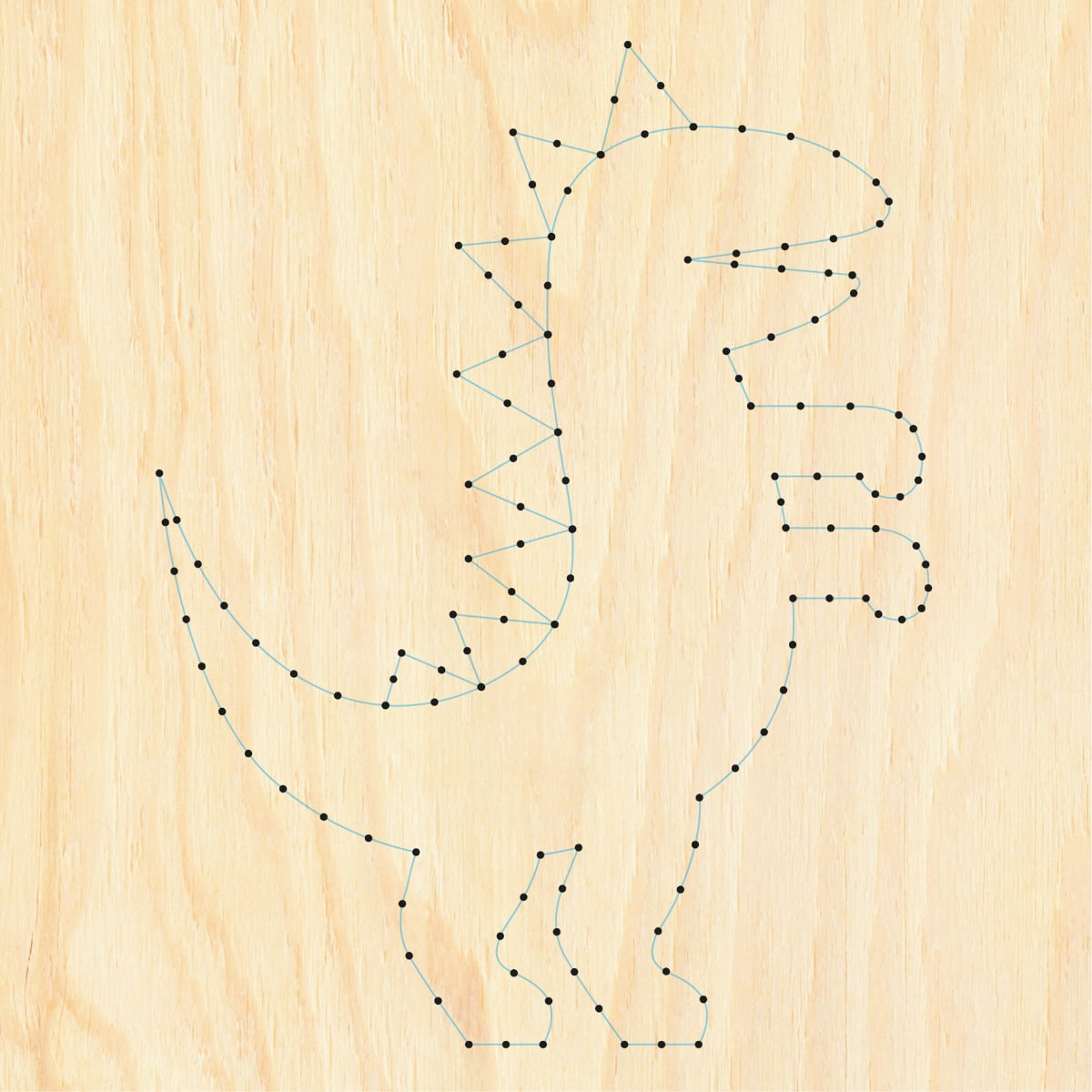 Nagelbild Dinosaurier – Bild 4