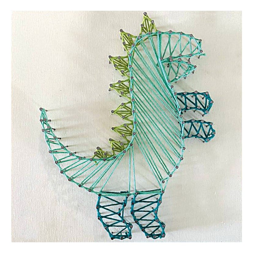 Nagelbild Dinosaurier – Bild 2