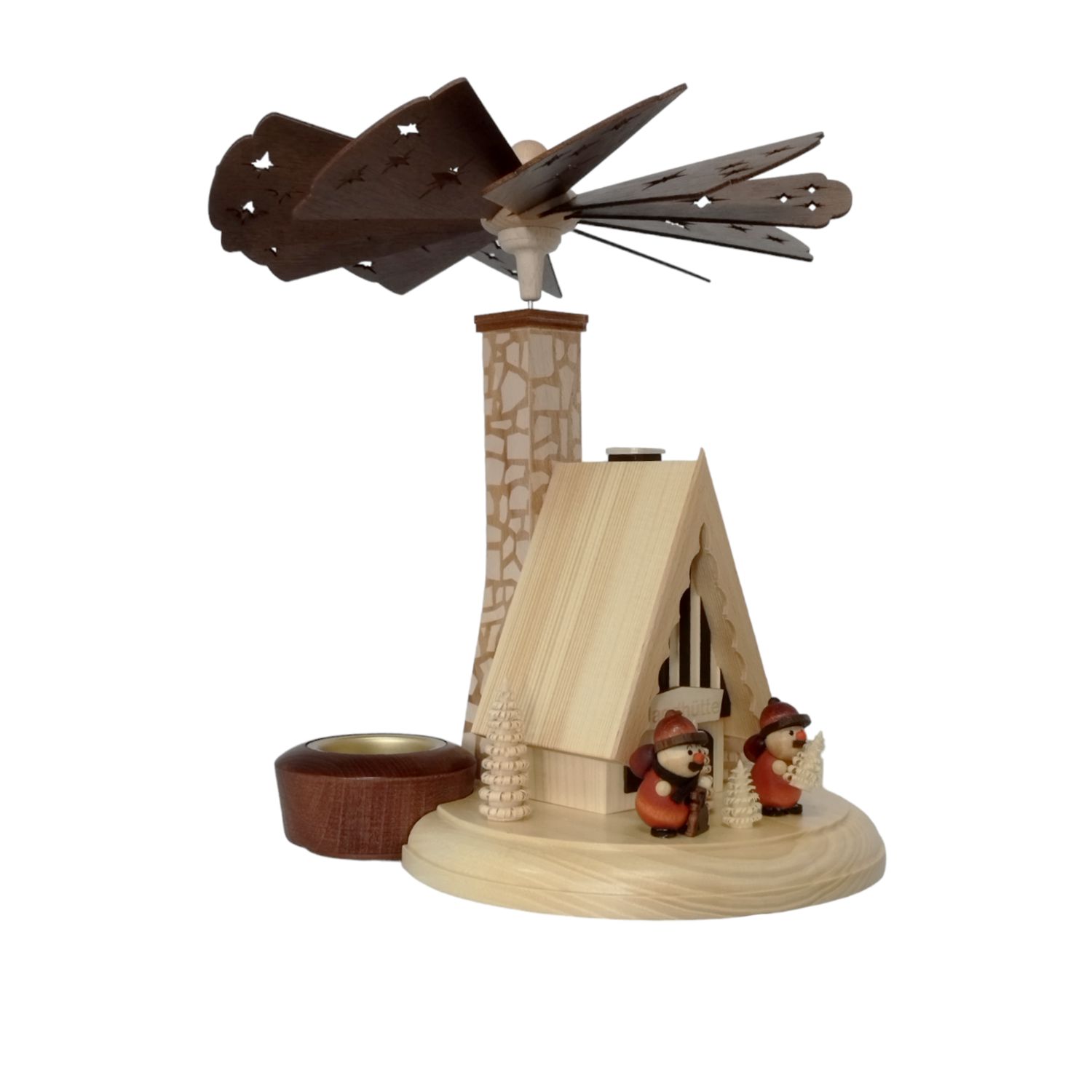 Räucherpyramide Förster mit Baummauser – Bild 9