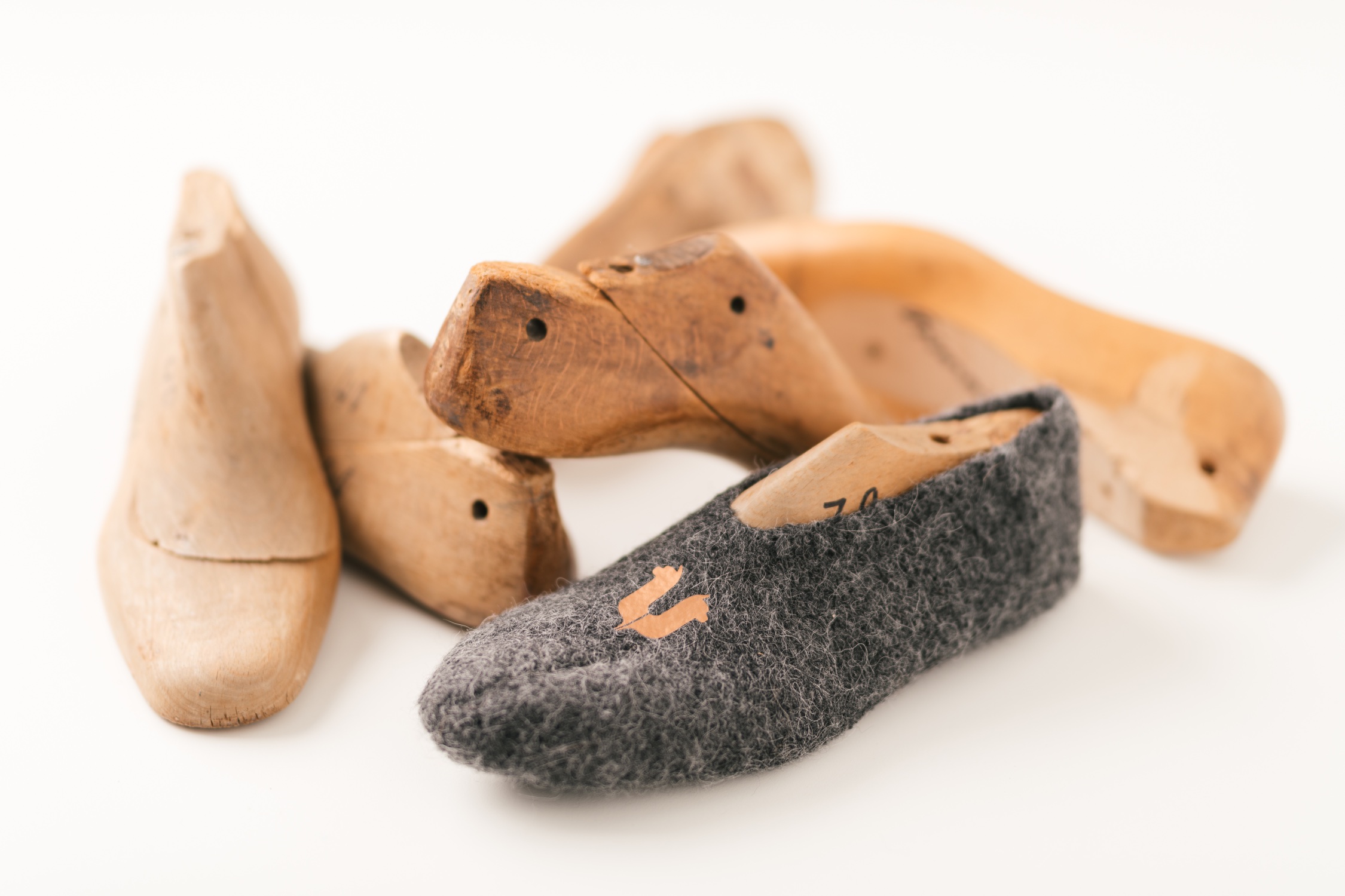 Alpaka Hüttenpatschen gefilzt Chabatte – Bild 7