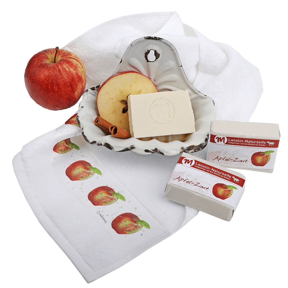 Lanolin-Naturseife Apfel-Zimt – Bild 5