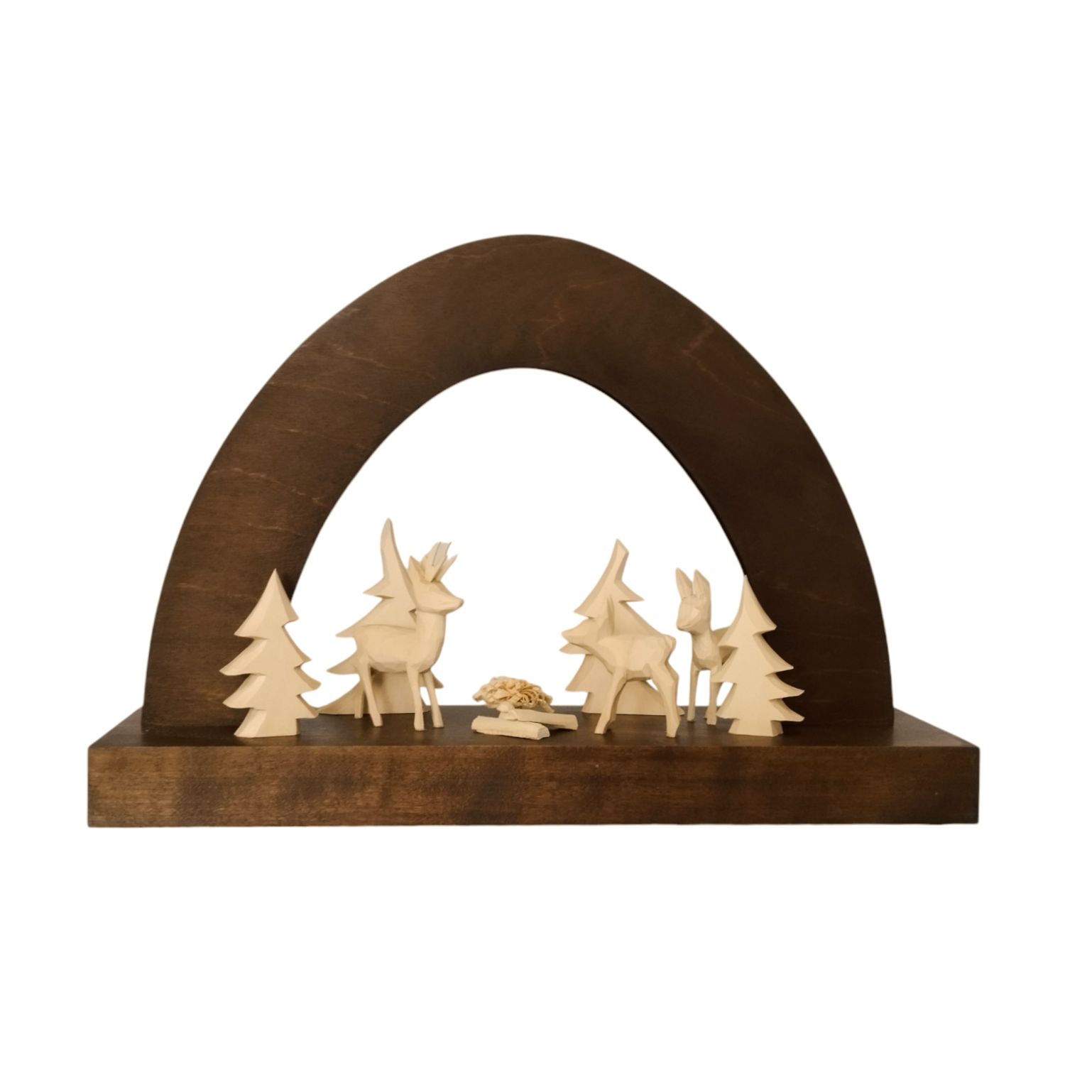 Schwibbogen mit Waldmotiv – Bild 2