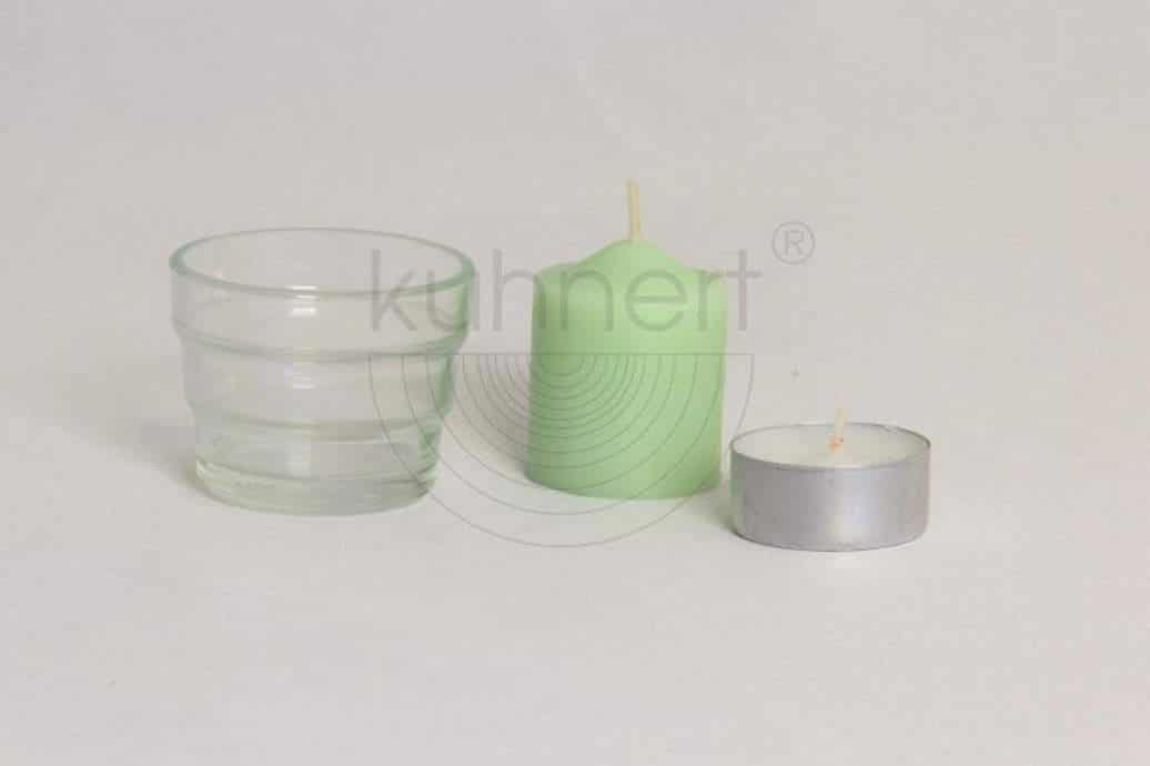 Tischlaterne Weihnacht mit Katzen – Bild 3