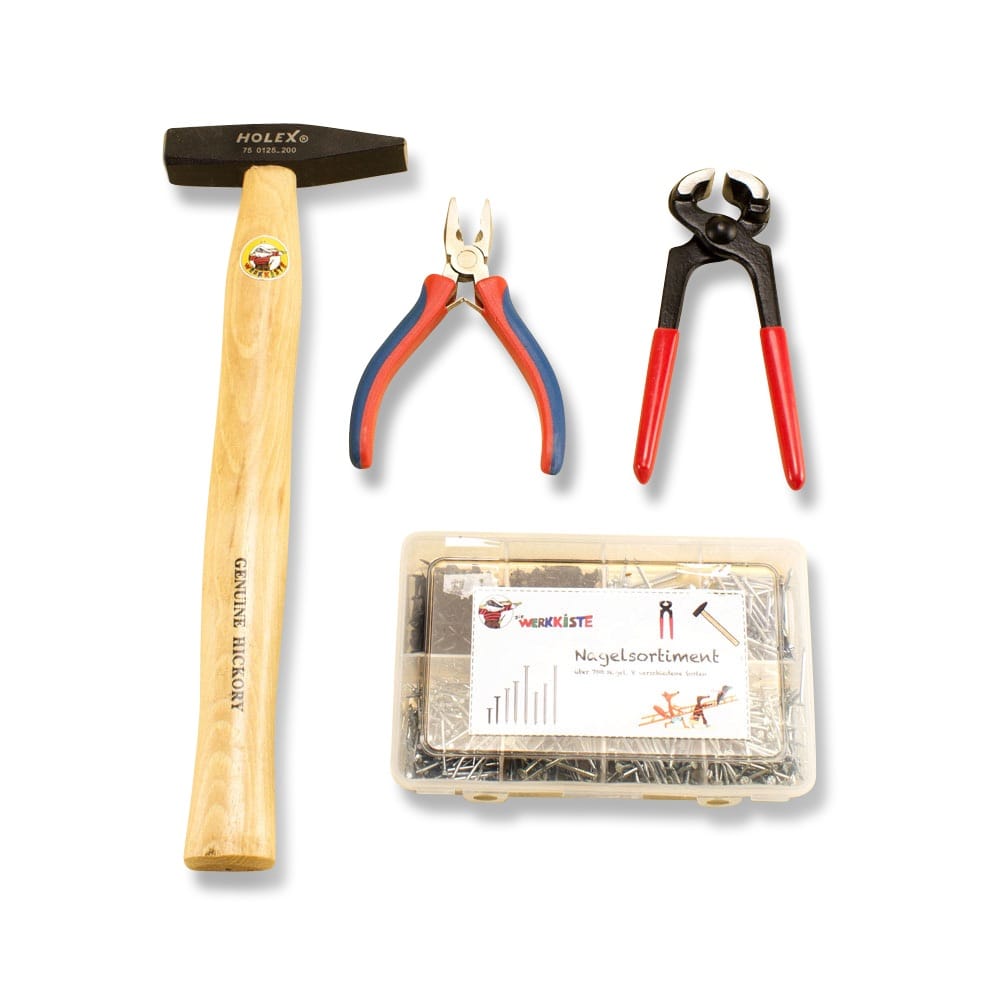 Sparset – Hammer Zangen Nägel – Bild 2