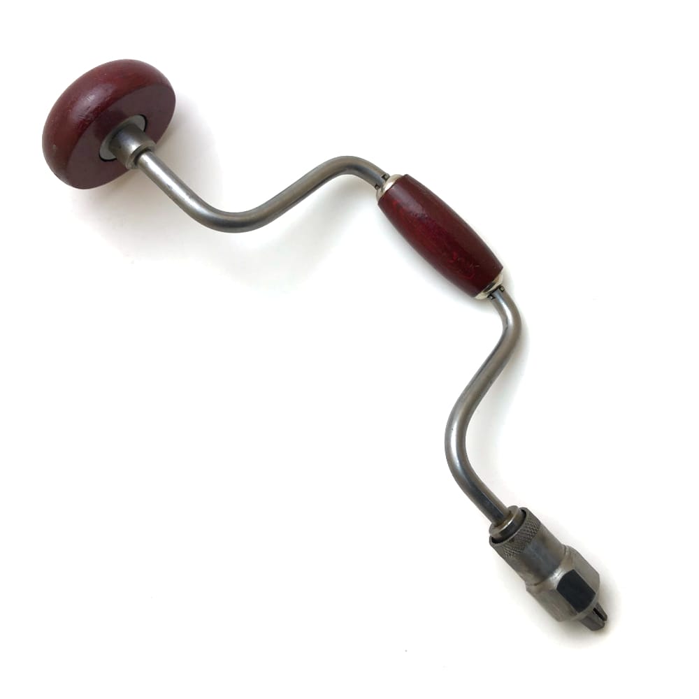 Bohrwinde Holzgriff – Bild 5