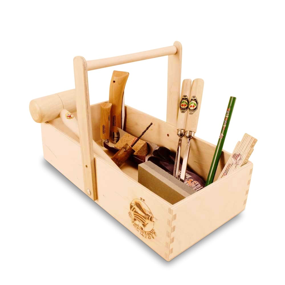 Schnitzset im Kasten