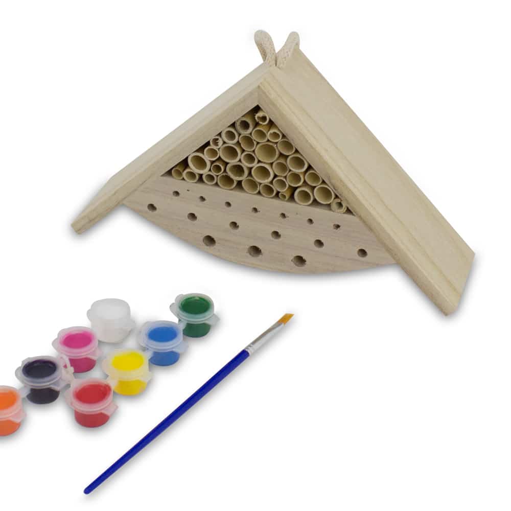 Kleines Insektenhotel zum Bemalen – Bild 3