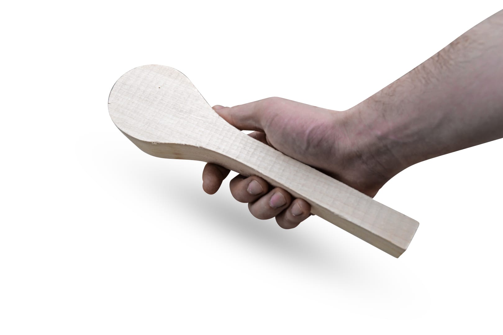 Schnitzrohling Löffel vorbereitet – Bild 3