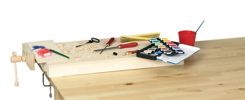 Leichte tragbare Arbeitsplatte für Laubsägearbeiten – Bild 3