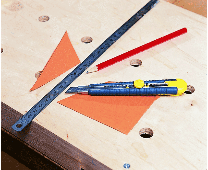 Leichte tragbare Arbeitsplatte für Laubsägearbeiten – Bild 6