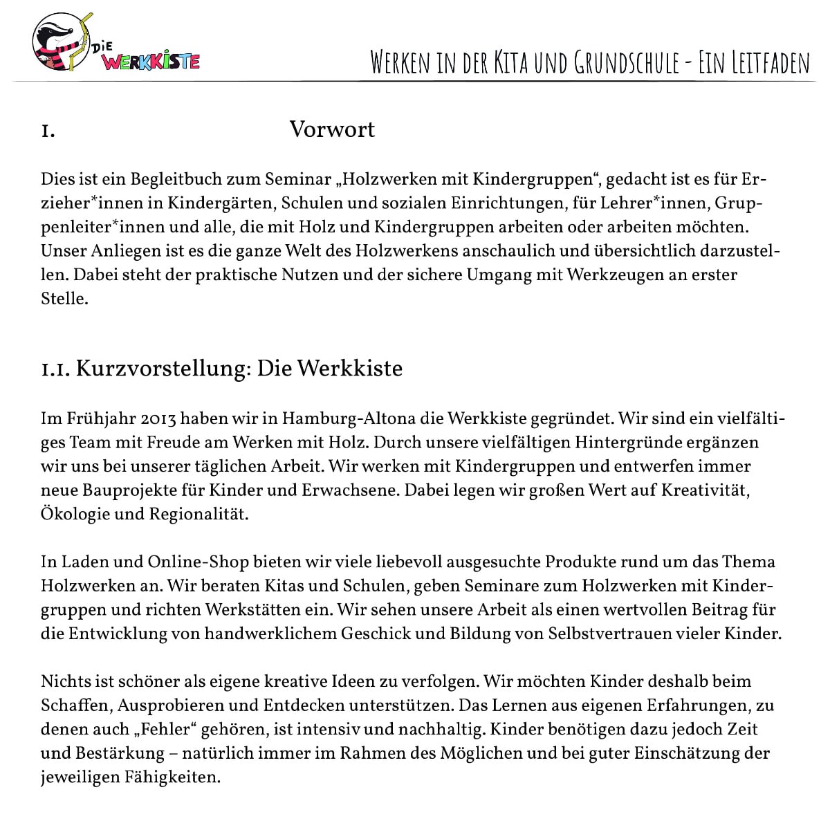 Holzwerken mit Kindergrupen – Ein Leitfaden – Bild 3