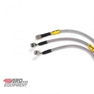 Goodridge Stahlflex Bremsleitungen für Defender (ABS) 99 +50mm – Bild 2