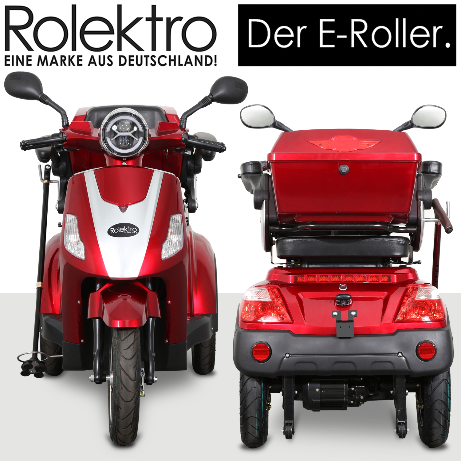 Rolektro E-Trike 25 V.2 Blei-Gel – Bild 7